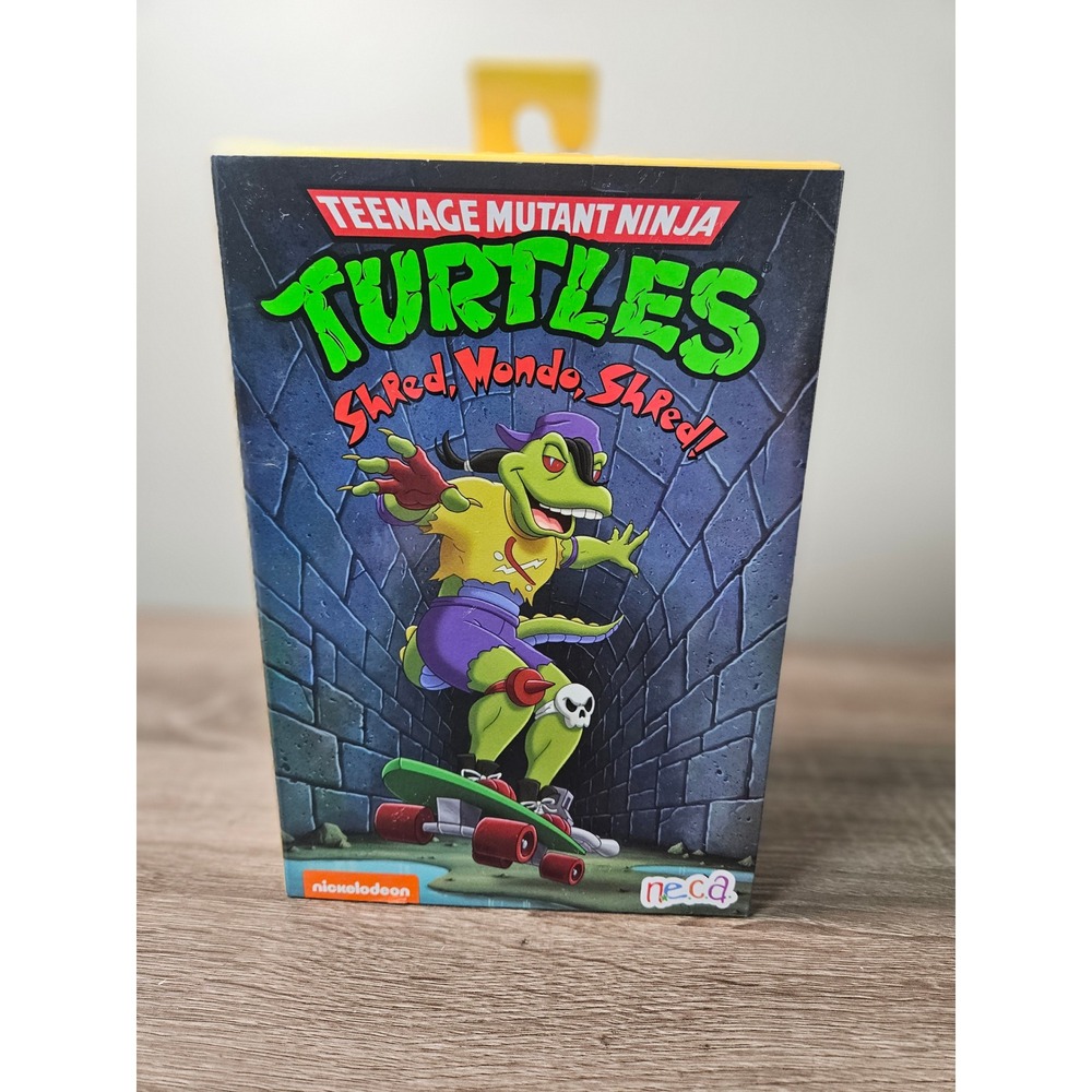 NECA TMNT Shred Mondo Shred Mondo Gecko‎ & Kerma 2-Pack Action Figures New
